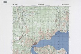 Dalcahue (42°15'14.60"-73°30'09.80") [material cartográfico] : Instituto Geográfico Militar de Chile.