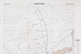 Estación San Pedro  [material cartográfico] Instituto Geográfico Militar de Chile.