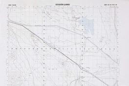 Estación Llanos 23°45' - 69°45' [material cartográfico] : Instituto Geográfico Militar de Chile.