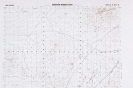 Estación Barros Luco 27°30' - 70°30' [material cartográfico] : Instituto Geográfico Militar de Chile.