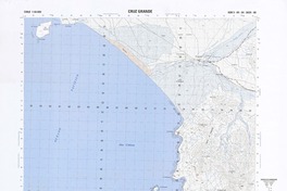 Cruz Grande (29°15' - 71°15') [material cartográfico] : Instituto Geográfico Militar de Chile.