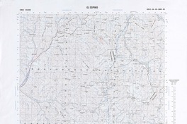 El Espino E-009 (31° 15'- 71° 00') [material cartográfico] preparado y publicado por el Instituto Geográfico Militar.