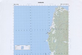 Chumildén (42° 30' - 72° 45')  [material cartográfico] preparado y publicado por el Instituto Geográfico Militar.