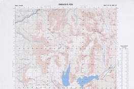 Embalse El Yeso (33° 30' - 70° 00')  [material cartográfico] preparado y publicado por el Instituto Geográfico Militar.