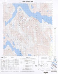 Cordón Monumento Moore (51° 30' 00"- 72° 45' 00")  [material cartográfico] Instituto Geográfico Militar de Chile.