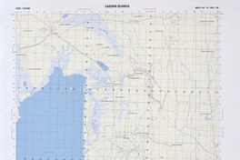 Laguna Blanca (52° 15' 00"- 70° 52' 30")  [material cartográfico] Instituto Geográfico Militar de Chile.
