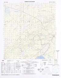 Cumbres de San Gregorio  [material cartográfico] Instituto Geográfico Militar.