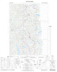 Lago Vidal Gormaz  [material cartográfico] Instituto Geográfico Militar.
