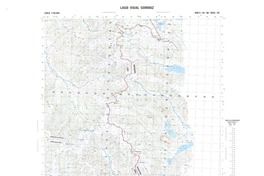 Lago Vidal Gormaz  [material cartográfico] Instituto Geográfico Militar.