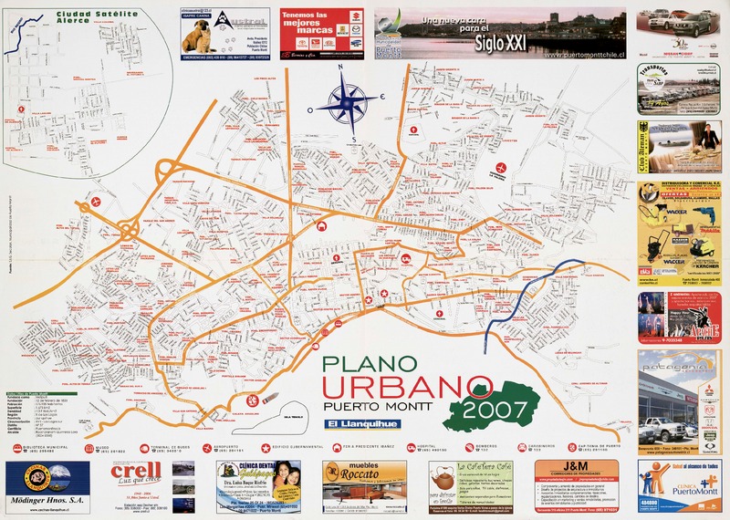 Plano urbano Puerto Montt 2007  [material cartográfico]