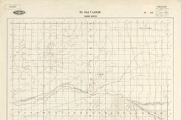 El Salvador 2600 - 6930 [material cartográfico] : Instituto Geográfico Militar de Chile.