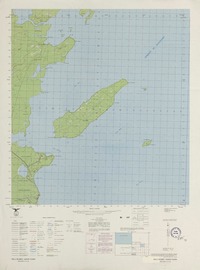 Isla Isabel 524500 - 703000 [material cartográfico] : Instituto Geográfico Militar de Chile.