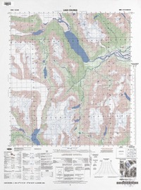 Lago Colonia (47°15'01.50"-73°00'03.40") [material cartográfico] : Instituto Geográfico Militar de Chile.