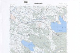 Lago Huilipilún (39°00'-72°00')[material cartográfico] : Instituto Geográfico Militar de Chile.