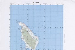 Isla Mocha G-055 (38° 15'- 73° 45') [material cartográfico] preparado y publicado por el Instituto Geográfico Militar.