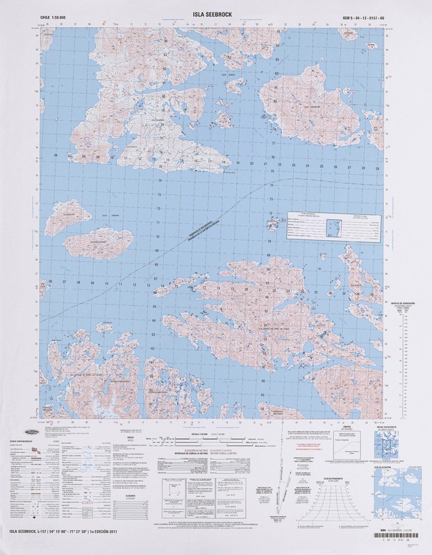 Isla Seebrock  [material cartográfico] Instituto Geográfico Militar.