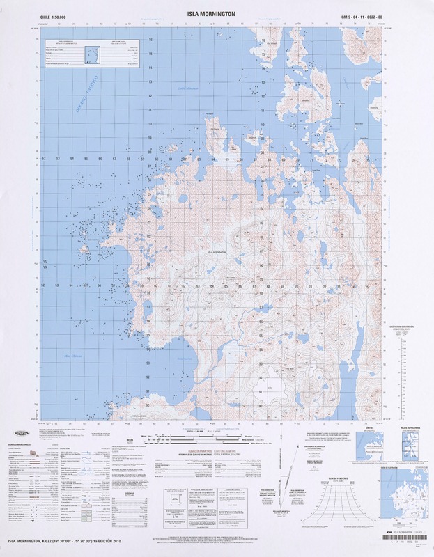 Isla Mornington  [material cartográfico] Instituto Geográfico Militar.