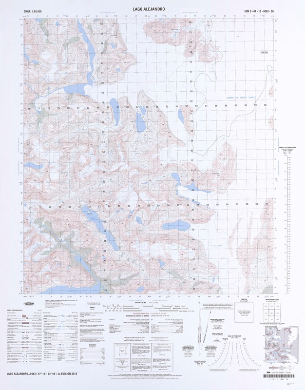 Lago Alejandro  [material cartográfico] Instituto Geográfico Militar.