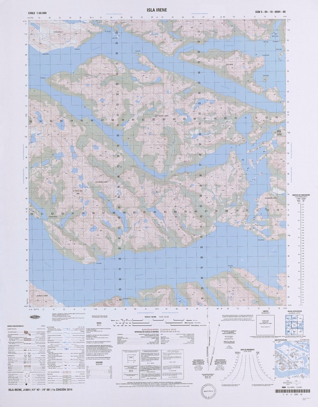 Isla Irene  [material cartográfico] Instituto Geográfico Militar.