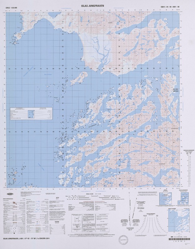 Islas Jungfrauen  [material cartográfico] Instituto Geográfico Militar.