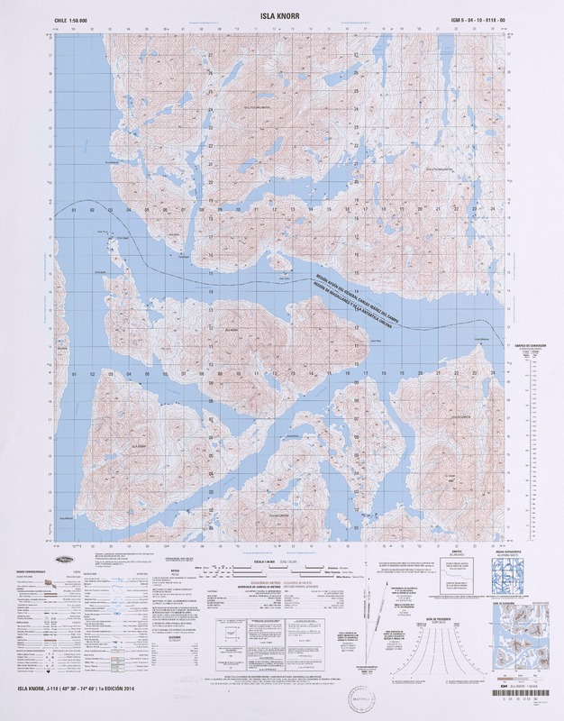 Isla Knorr  [material cartográfico] Instituto Geográfico Militar.
