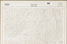 Incaguasi 2900 - 7100 [material cartográfico] : Instituto Geográfico Militar de Chile.