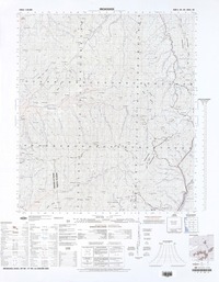 Incaguasi (29°00' - (71°00') [material cartográfico] : Instituto Geográfico Militar de Chile.