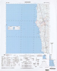 Huentelauquén E-012 (31° 30'- 71° 30') [material cartográfico] preparado y publicado por el Instituto Geográfico Militar.