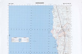 Huentelauquén E-012 (31° 30'- 71° 30') [material cartográfico] preparado y publicado por el Instituto Geográfico Militar.