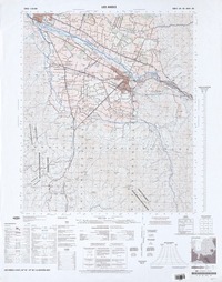 Los Andes 32°45'- 70°30 [material cartográfico] : Instituto Geográfico Militar de Chile.