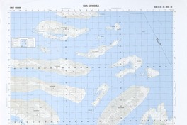 Isla Goicolea (44° 00' - 74° 00')  [material cartográfico] Instituto Geográfico Militar de Chile.