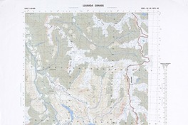 Llanada Grande (41° 45' - 71° 44')  [material cartográfico] Instituto Geográfico Militar de Chile.