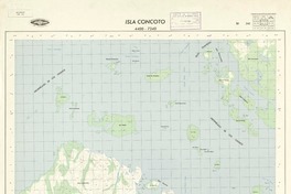 Isla Concoto 4400 - 7340 [material cartográfico] Instituto Geográfico Militar de Chile.