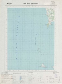 Isla Doña Sebastiana 4130 - 7345 [material cartográfico] : Instituto Geográfico Militar de Chile.