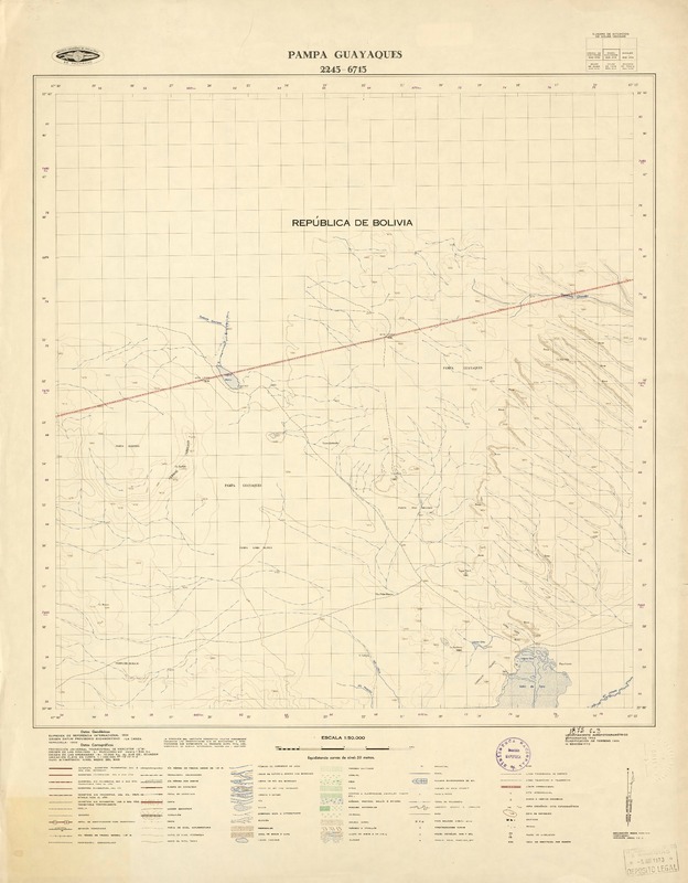 Pampa Guayaques 2245 - 6715 [material cartográfico] : Instituto Geográfico Militar de Chile.