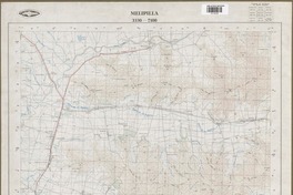 Melipilla 3330 - 7100 [material cartográfico] : Instituto Geográfico Militar de Chile.