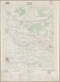 Mulchén 3730 - 7200 [material cartográfico] : Instituto Geográfico Militar de Chile.