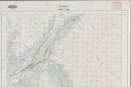 Ovalle 3030 - 7100 [material cartográfico] : Instituto Geográfico Militar de Chile.