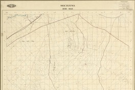 Moctezuma 2230 - 6845 [material cartográfico] : Instituto Geográfico Militar de Chile.