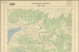 Nevados de Caburgua 3900 - 7130 [material cartográfico] : Instituto Geográfico Militar de Chile.