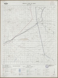 Oficina Flor de Chile 2515 - 6945 [material cartográfico] : Instituto Geográfico Militar de Chile.
