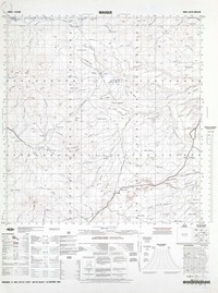 Mauque (19°15'13.00" - 68°45'06.04") [material cartográfico] : Instituto Geográfico Militar de Chile.