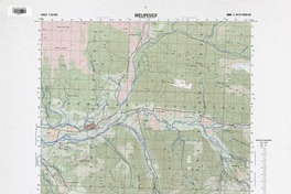 Melipeuco (38°45'14.90"-71°3'08.80") [material cartográfico] : Instituto Geográfico Militar de Chile.