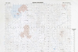 Nevado León Muerto 26°00' - 68°30' [material cartográfico] : Instituto Geográfico Militar de Chile.