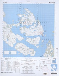 Melinka (43° 45' - 73° 40')  [material cartográfico] Instituto Geográfico Militar de Chile.
