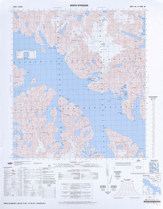 Monte Wyndham  [material cartográfico] Instituto Geográfico Militar.
