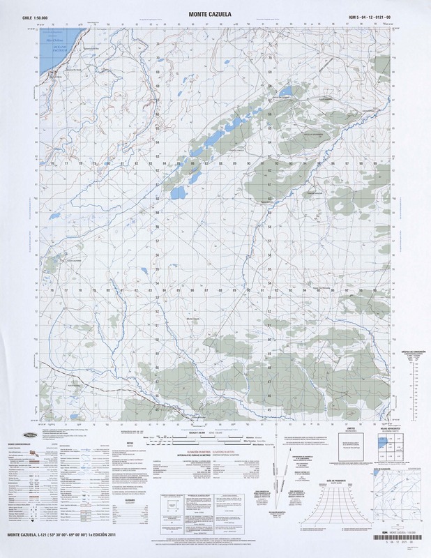Monte Cazuela  [material cartográfico] Instituto Geográfico Militar.