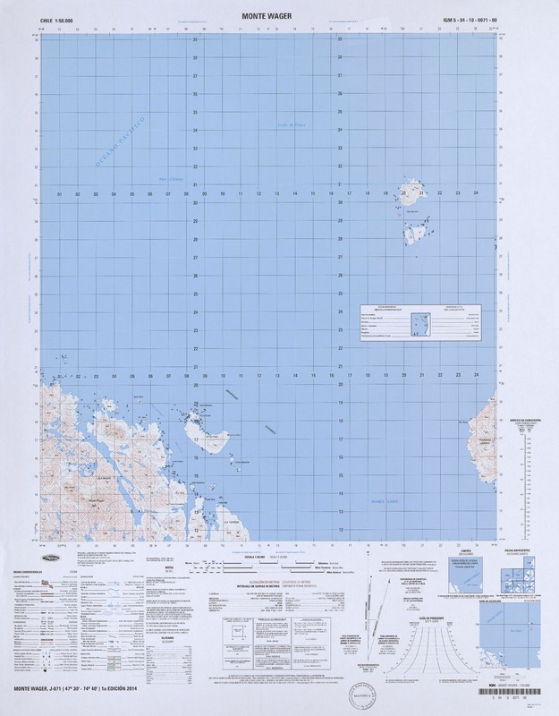 Monte Wager  [material cartográfico] Instituto Geográfico Militar.