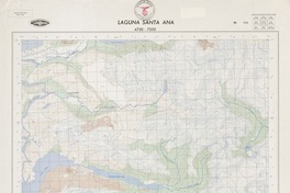 Laguna Santa Ana 4730 - 7320 [material cartográfico] : Instituto Geográfico Militar de Chile.
