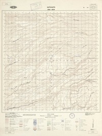 Miñimiñi 1900 - 6930 [material cartográfico] : Instituto Geográfico Militar de Chile.